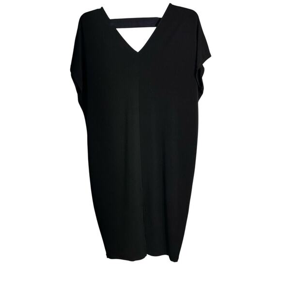 Rachel Rachel Roy Replenishment Black Keyhole Midi Dress Size Medium - Picture 1 of 9